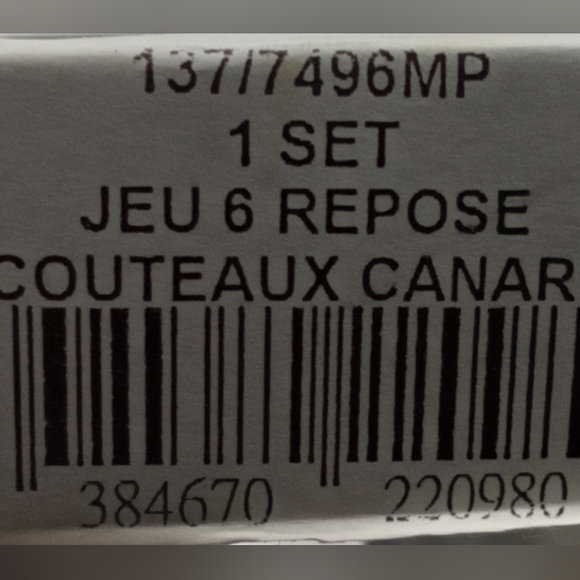 DUCK KNIFE RESTS "PIER 1" MADE IN CANADA. - Picture 7 of 7